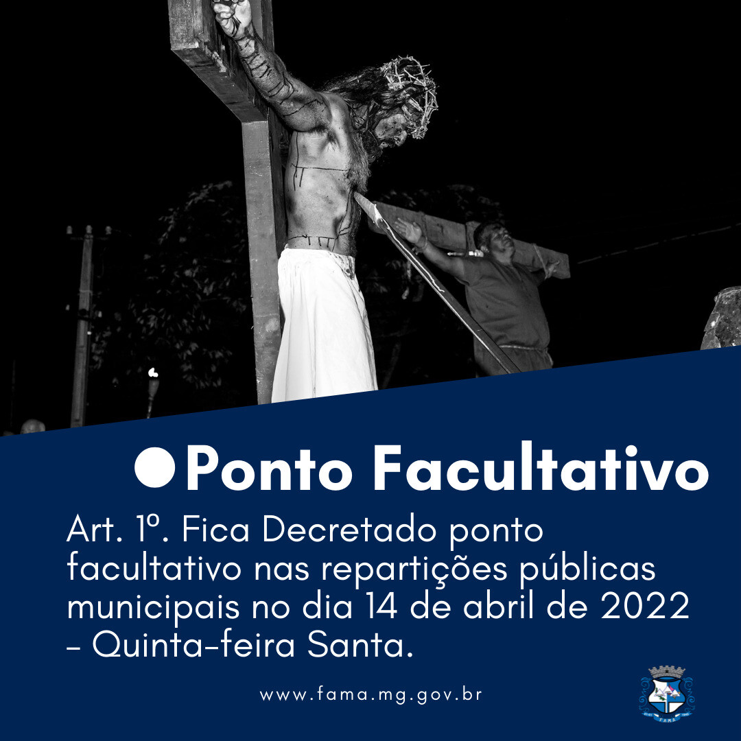 ponto-facultativo-quinta-feira-santa-2022